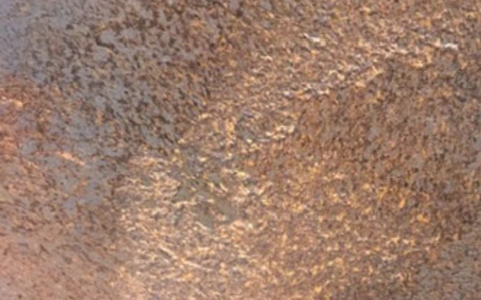Metallic en gemalen glasparels